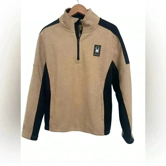 Spyder Mendoza Bonded Fleece 1/4 Zip Pullover Size Medium - Picture 6 of 6